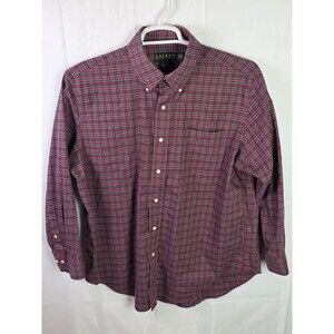 Polo‎ Ralph Lauren 16.5 -32/33  Red Plaid Classic Fit Button Down Shirt